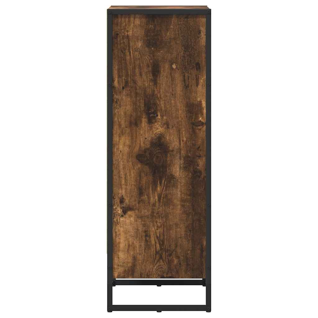 Bibliothèque Chêne Fumé 40 x 30 x 86,5 cm Bois d'ingénierie