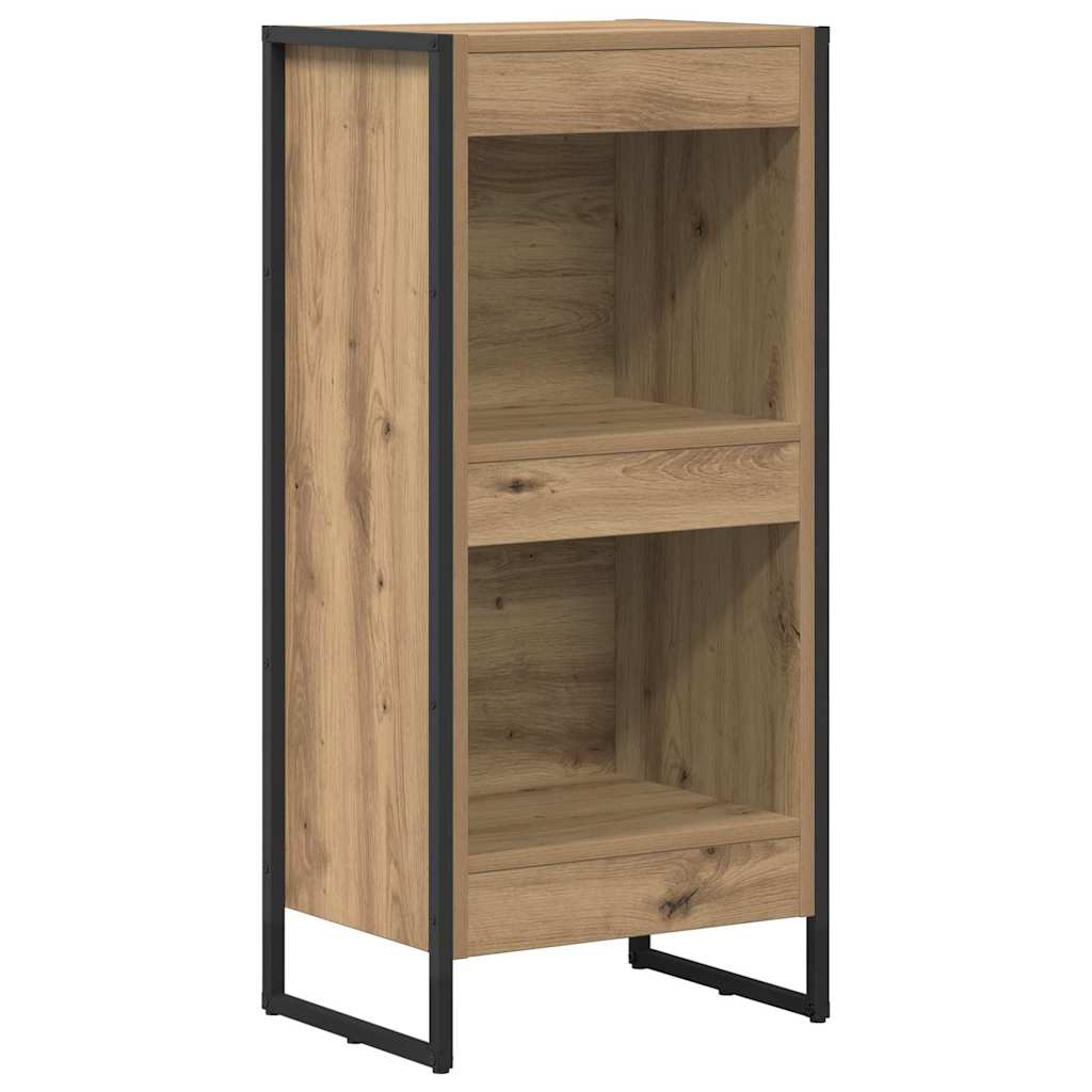 Bibliothèque Chêne artisan 80 x 30 x 155 cm Bois d'ingénierie - XIOS
