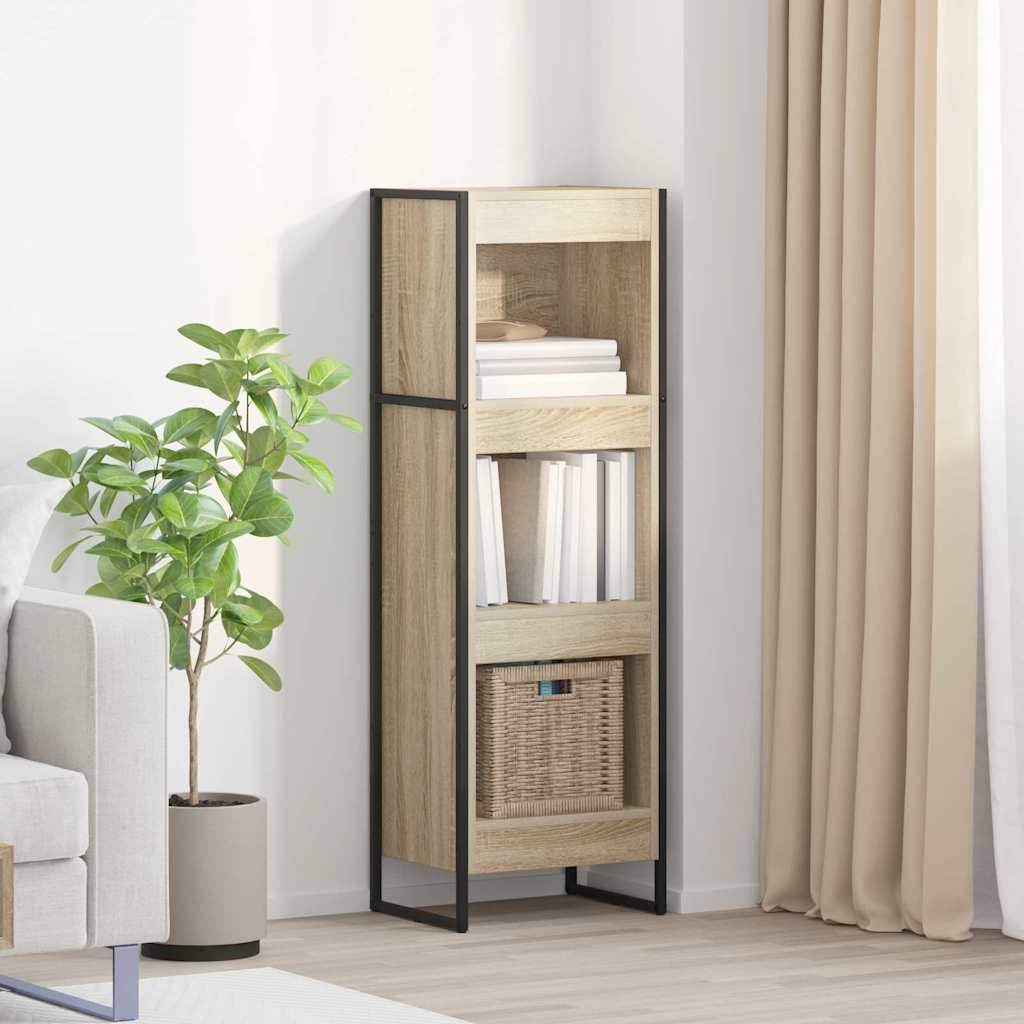 Bibliothèque Sonoma 80 x 30 x 155 cm Bois d'ingénierie - XIOS