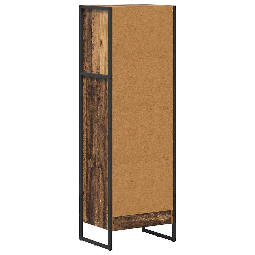 Bibliothèque Bois Ancien 40 x 30 x 121 cm Bois d'ingénierie - XIOS