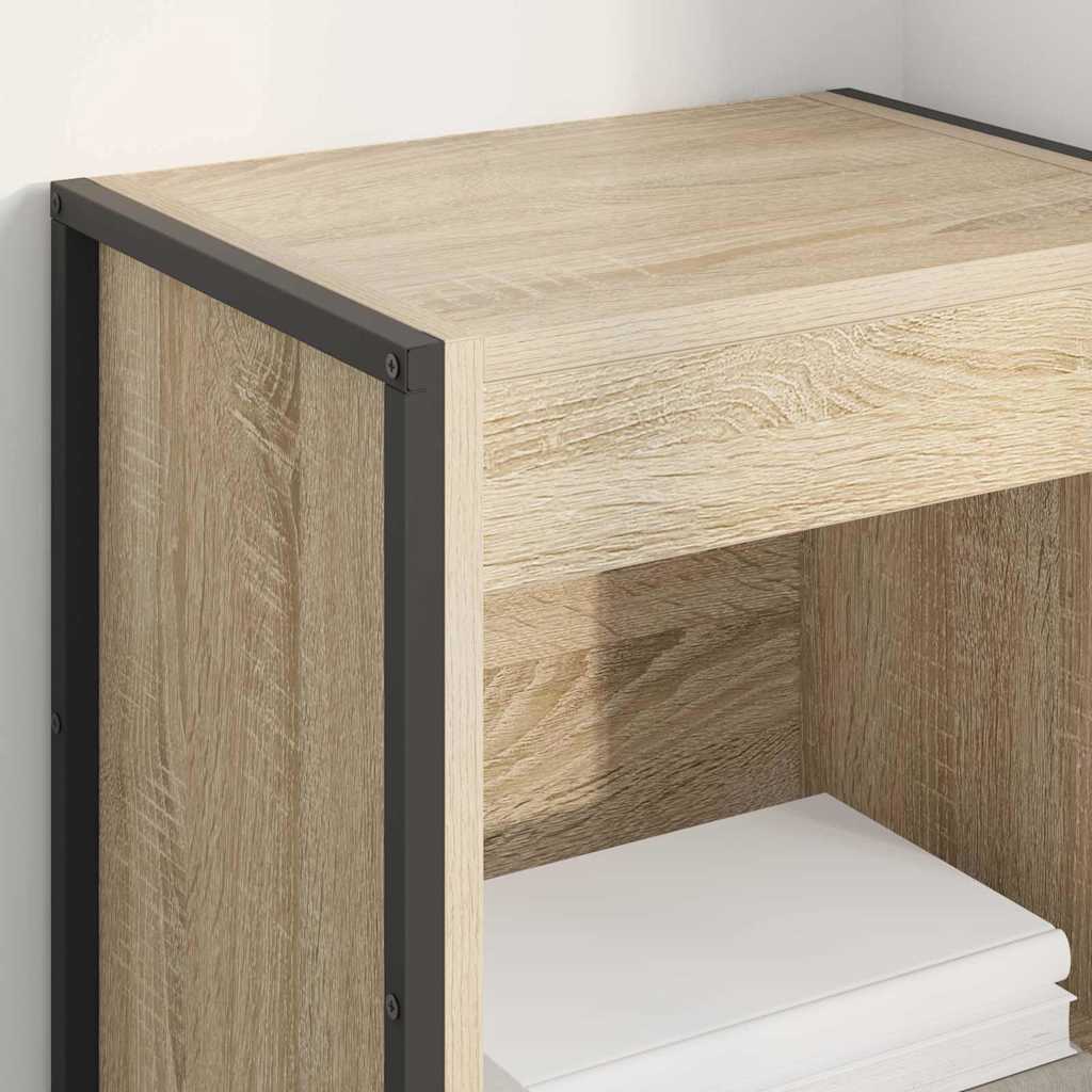 Bibliothèque Sonoma 80 x 30 x 155 cm Bois d'ingénierie - XIOS