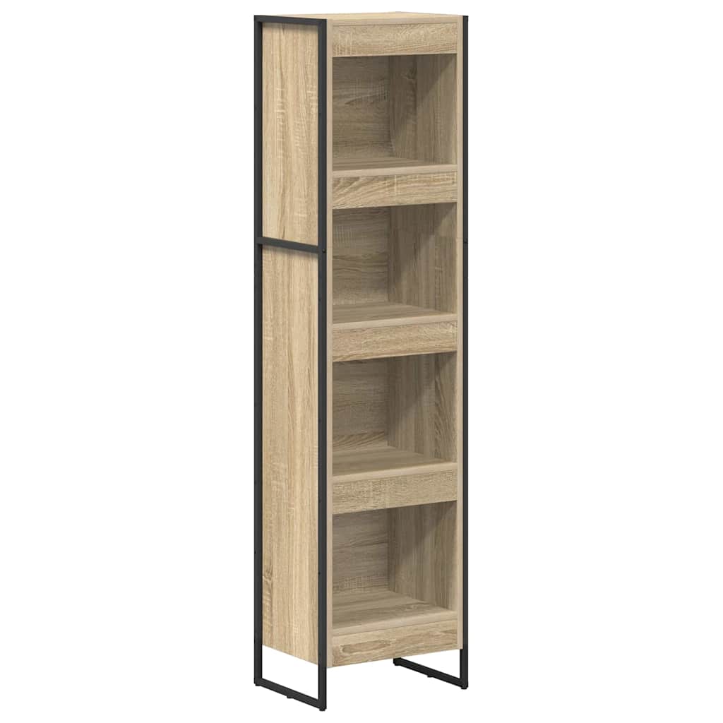 Bibliothèque Sonoma 80 x 30 x 155 cm Bois d'ingénierie - XIOS