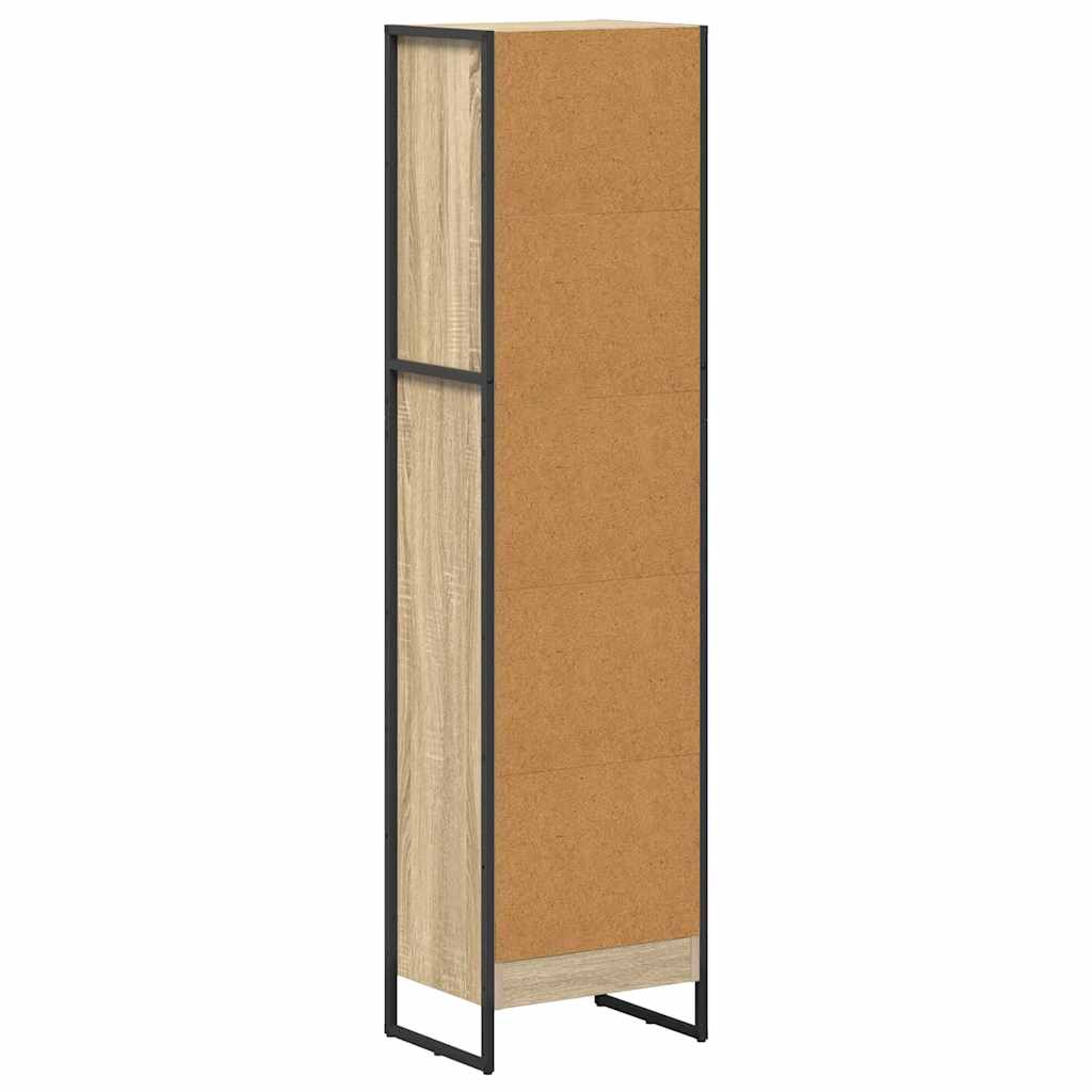 Bibliothèque Sonoma 80 x 30 x 155 cm Bois d'ingénierie - XIOS