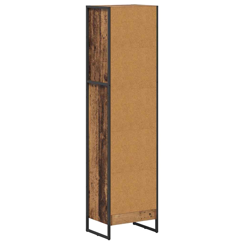 Bibliothèque Bois Ancien 80 x 30 x 155 cm Bois d'ingénierie - XIOS
