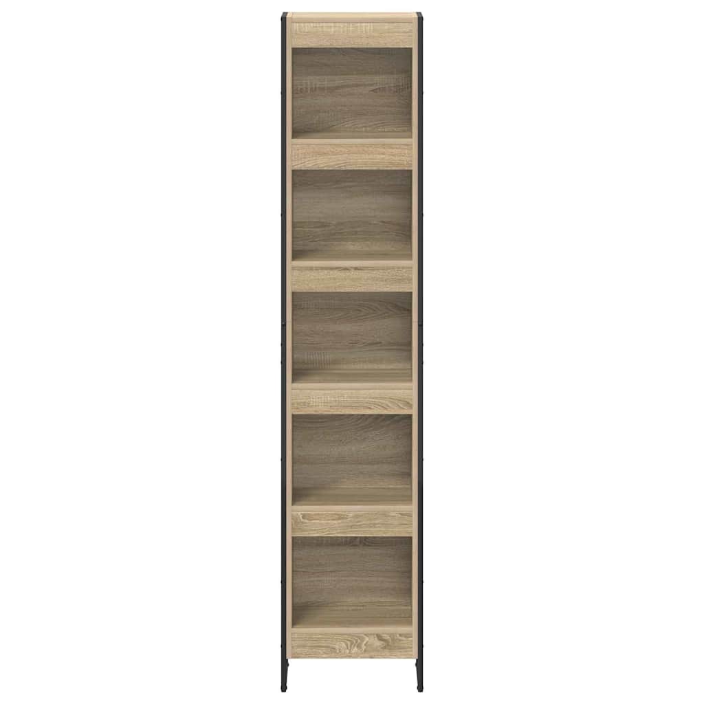 Bibliothèque Sonoma 80 x 30 x 155 cm Bois d'ingénierie - XIOS