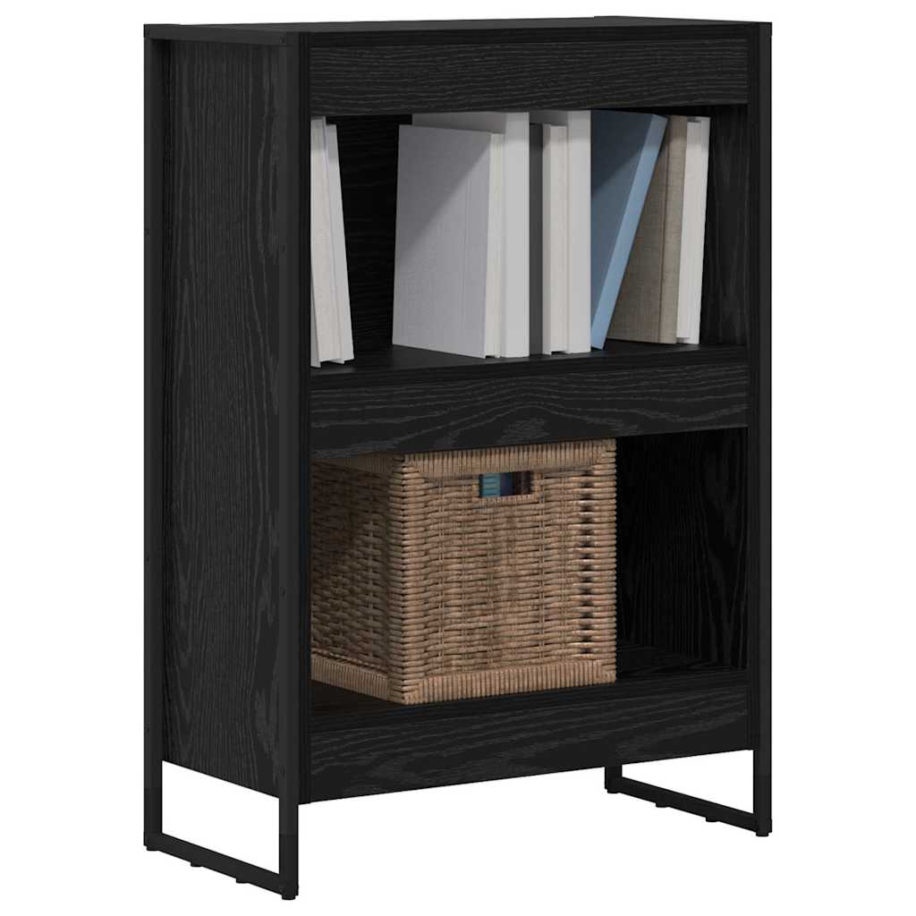 Bibliothèque Chêne noir 80 x 30 x 155 cm Bois d'ingénierie - XIOS