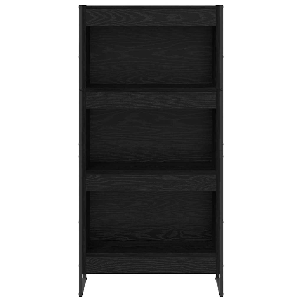 Bibliothèque Chêne noir 80 x 30 x 155 cm Bois d'ingénierie - XIOS