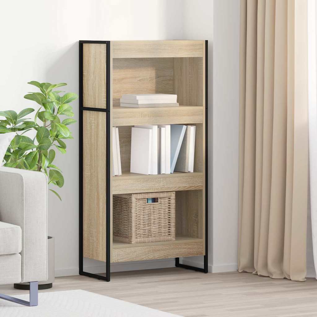 Bibliothèque Sonoma 80 x 30 x 155 cm Bois d'ingénierie - XIOS