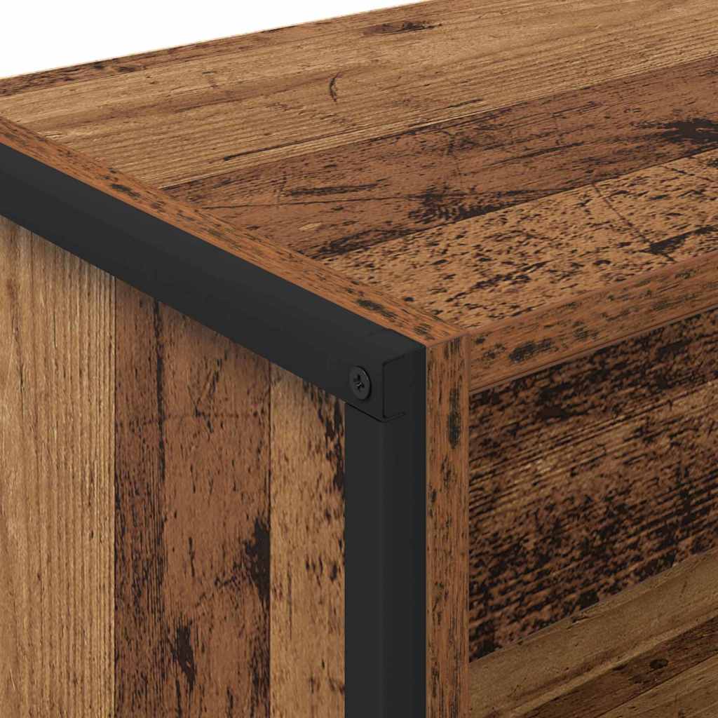 Bibliothèque Bois Ancien 80 x 30 x 155 cm Bois d'ingénierie - XIOS