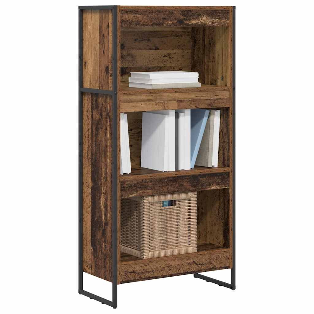 Bibliothèque Bois Ancien 80 x 30 x 155 cm Bois d'ingénierie - XIOS