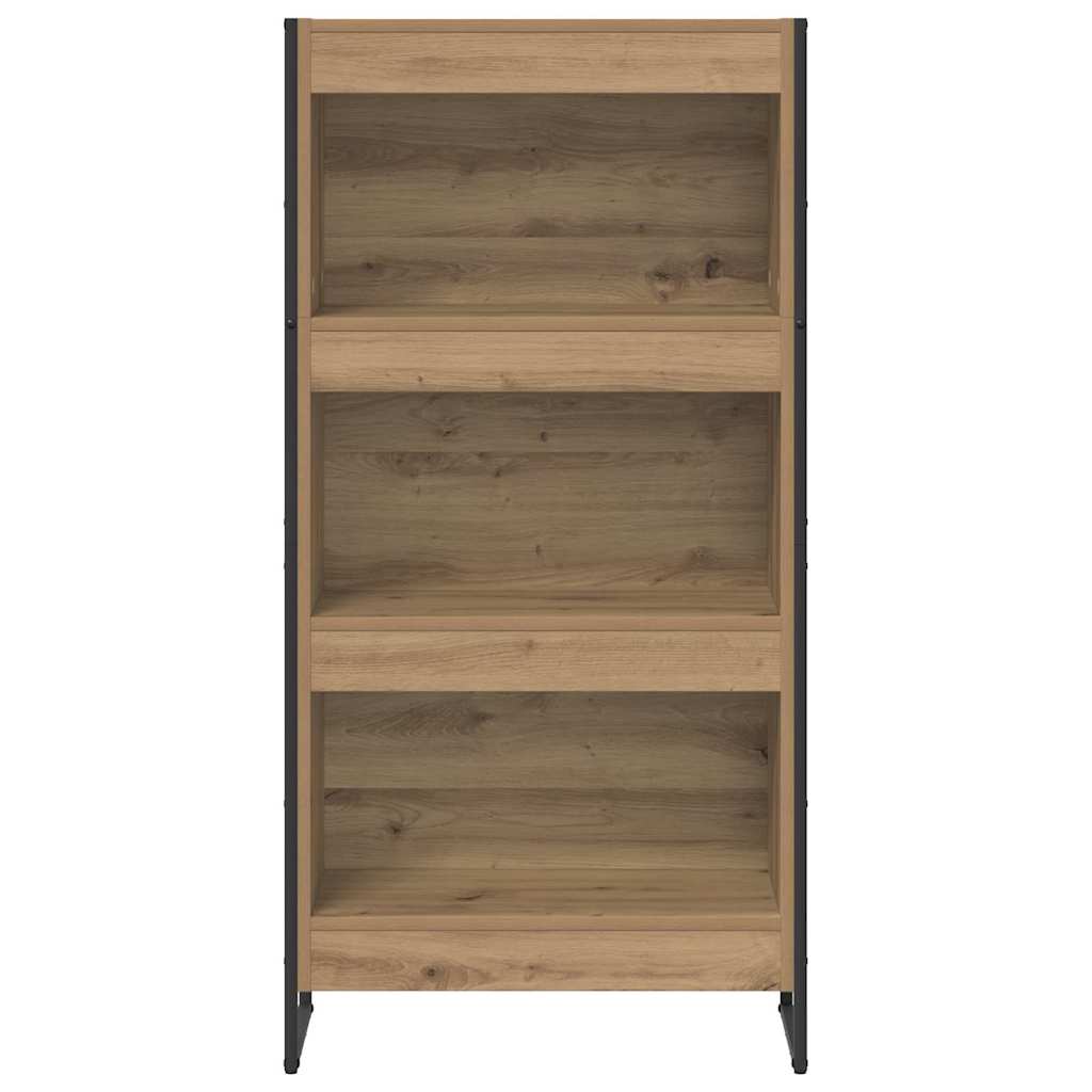 Bibliothèque Chêne artisan 80 x 30 x 155 cm Bois d'ingénierie - XIOS