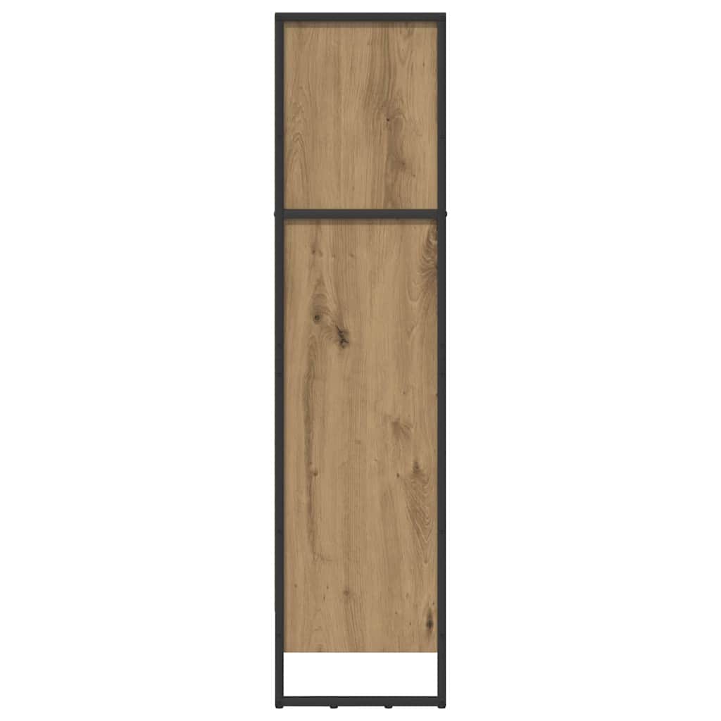 Bibliothèque Chêne artisan 80 x 30 x 155 cm Bois d'ingénierie - XIOS