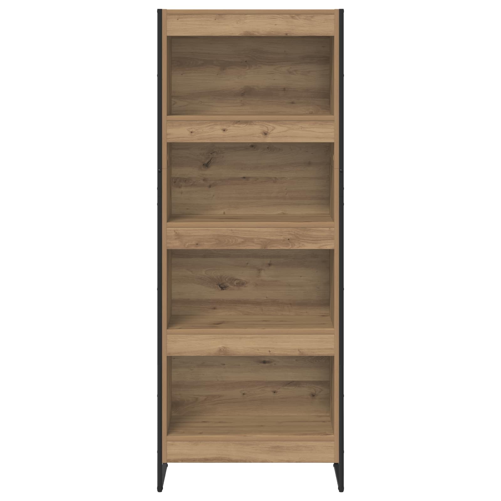Bibliothèque Chêne artisan 80 x 30 x 155 cm Bois d'ingénierie - XIOS