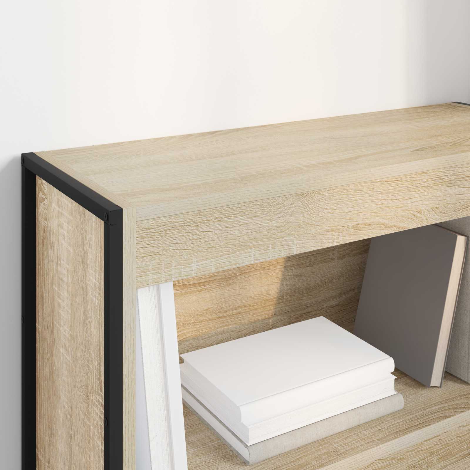 Bibliothèque Sonoma 80 x 30 x 155 cm Bois d'ingénierie - XIOS
