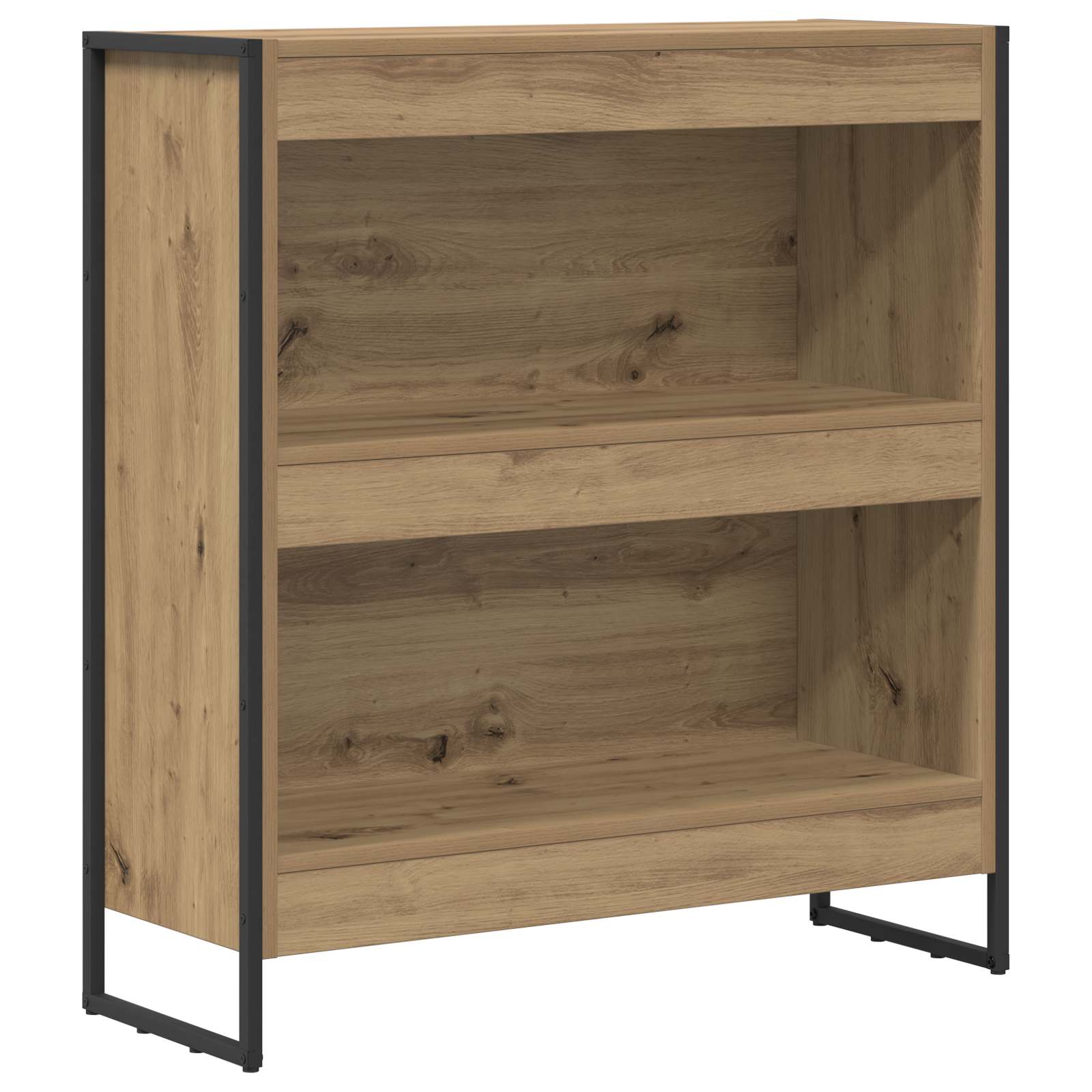 Bibliothèque Chêne artisan 80 x 30 x 155 cm Bois d'ingénierie - XIOS