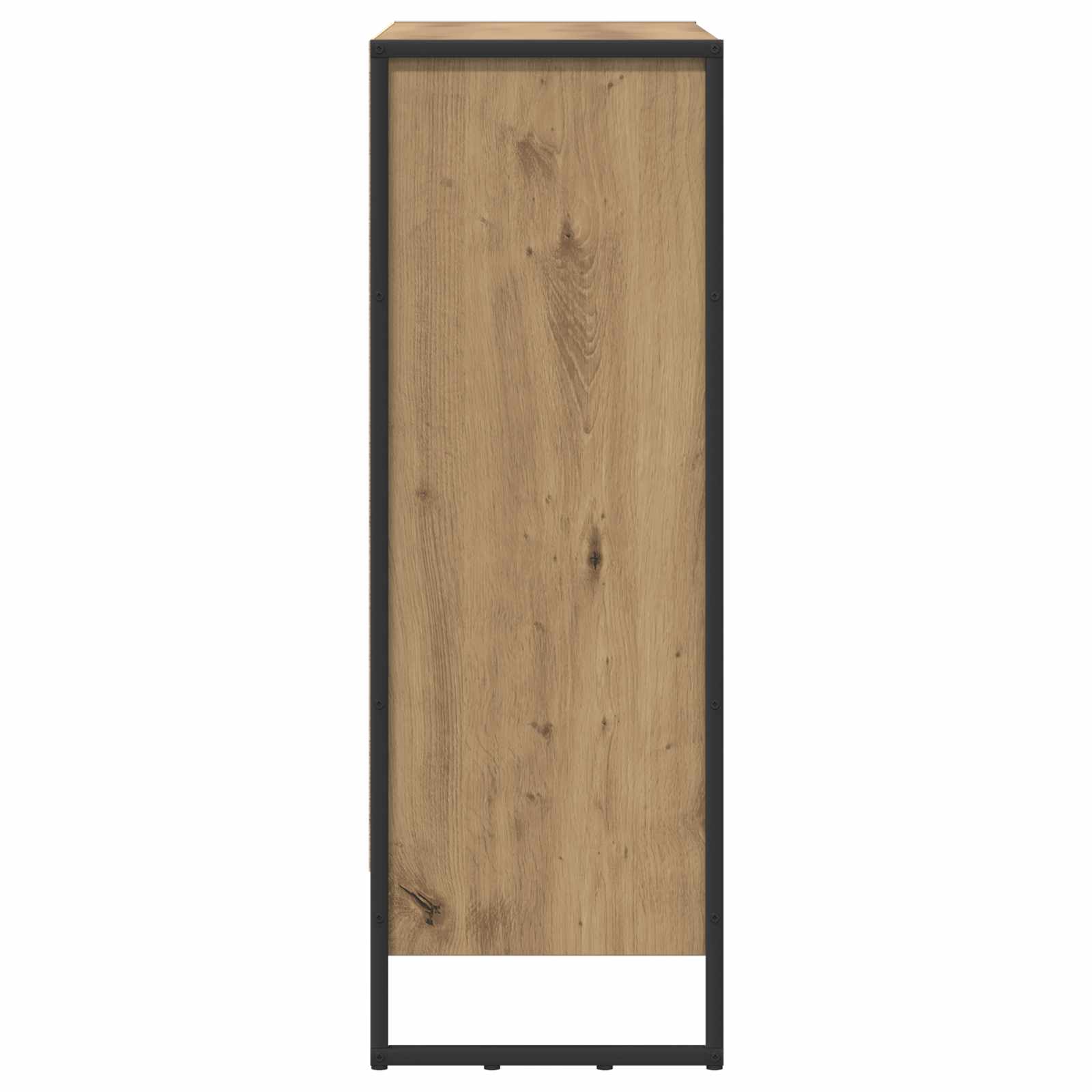 Bibliothèque Chêne artisan 80 x 30 x 155 cm Bois d'ingénierie - XIOS