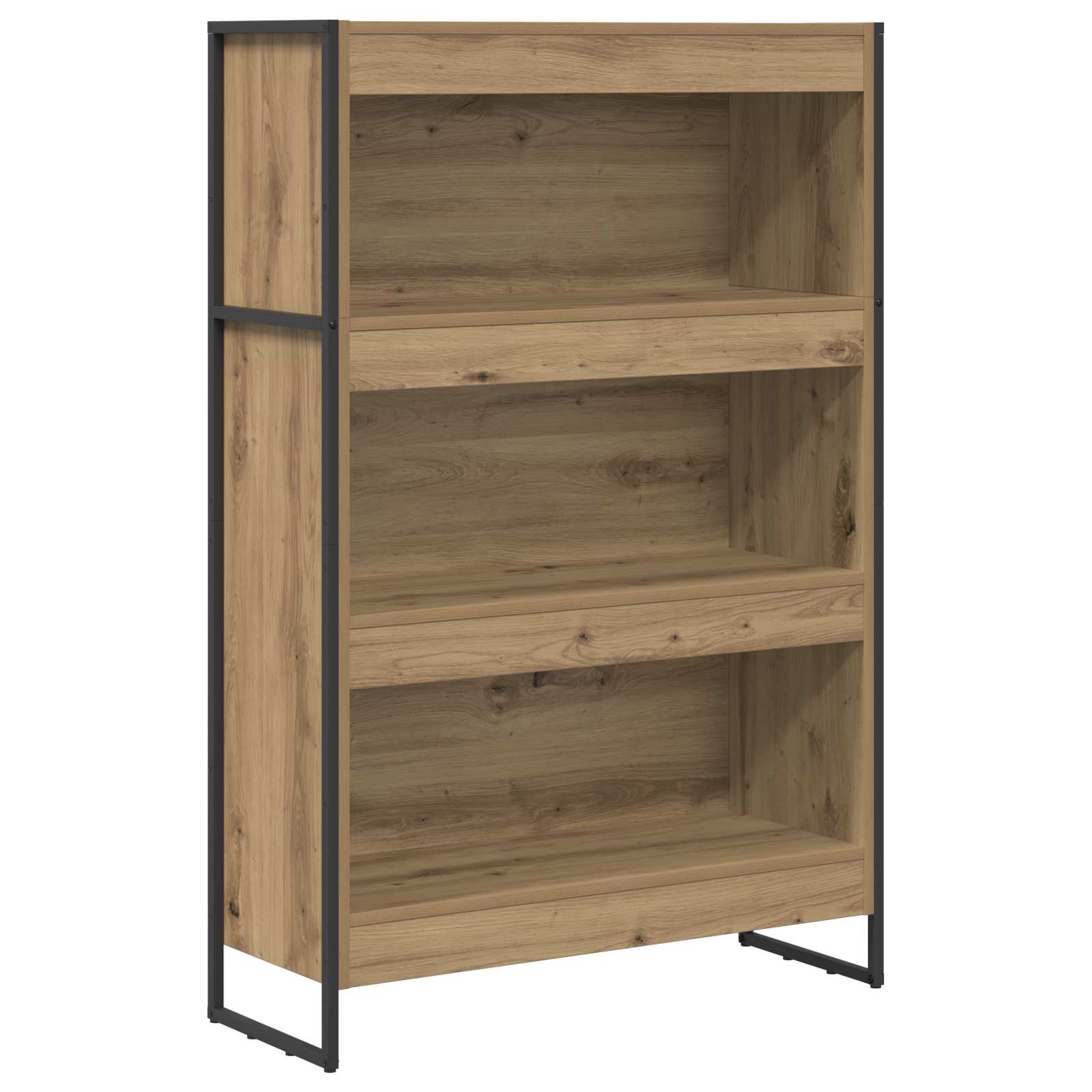 Bibliothèque Chêne artisan 80 x 30 x 155 cm Bois d'ingénierie - XIOS
