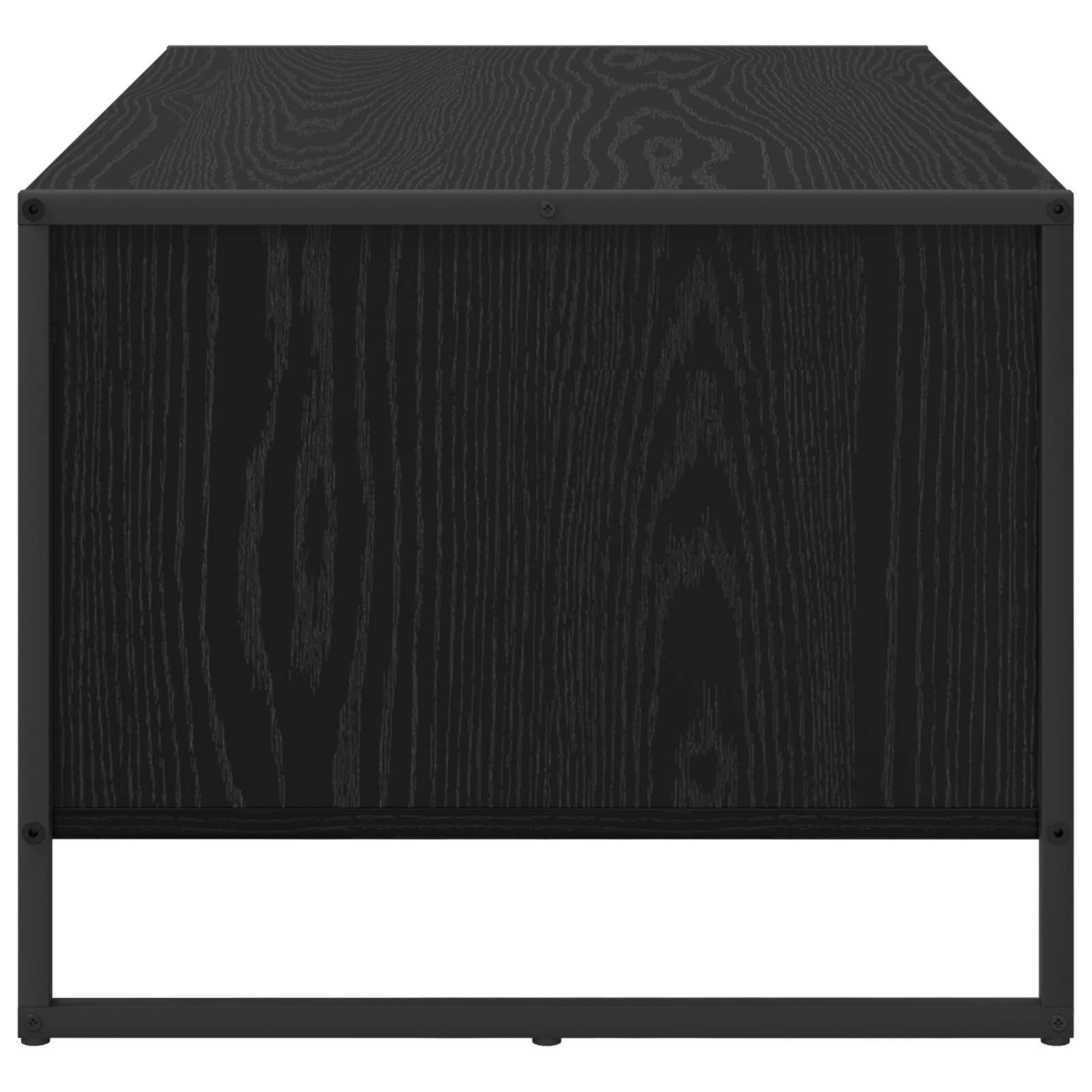 Table basse Chêne noir 80 x 50 x 40 cm Bois d'ingénierie - XIOS