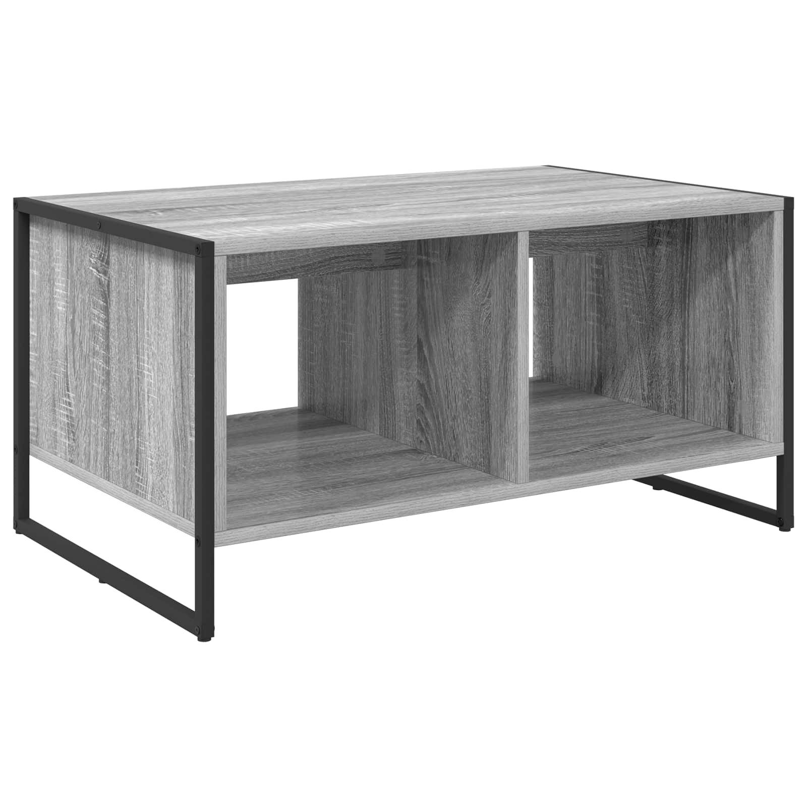 Table basse Gris Sonoma 80 x 50 x 40 cm Bois d'ingénierie - XIOS