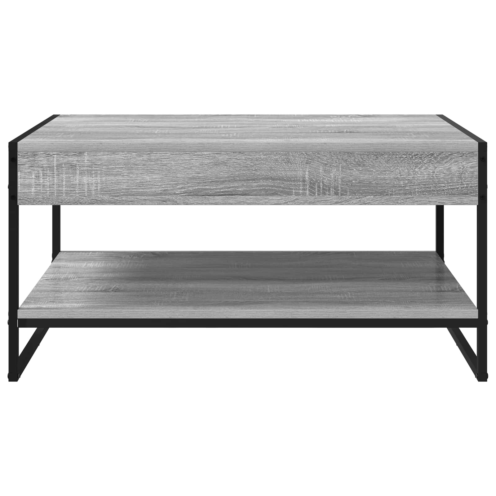 Table basse Gris Sonoma 80 x 50 x 40 cm Bois d'ingénierie - XIOS