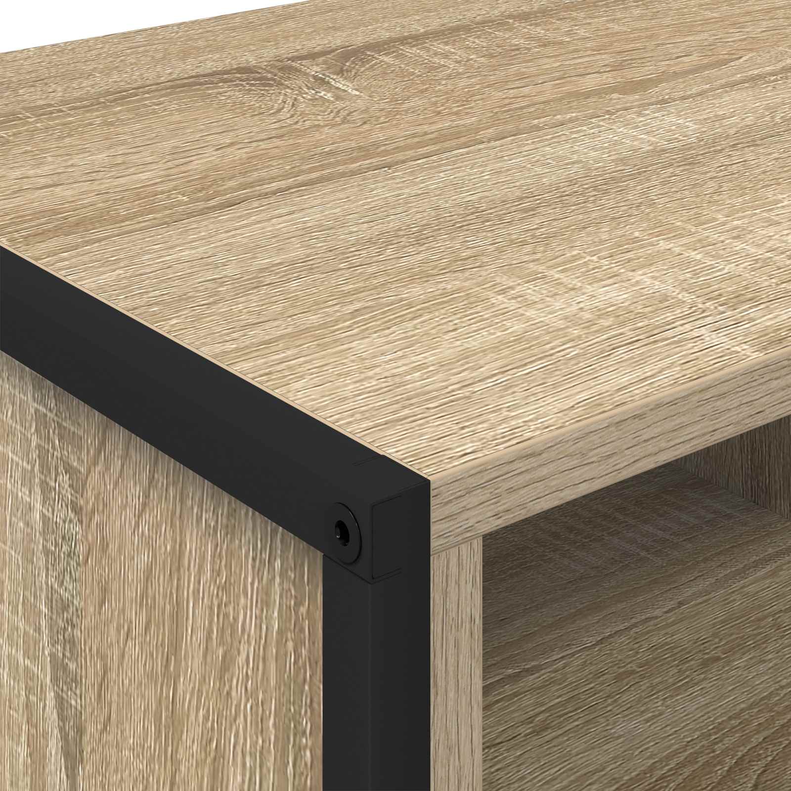 Cabinet à chaussures Sonoma 60 x 35 x 44 cm Bois d'ingénierie - XIOS