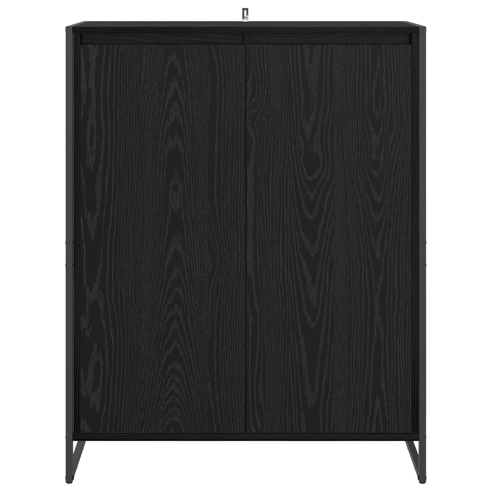 Cabinet à chaussures avec stockage Chêne noir 79 x 36 x 100 cm - XIOS