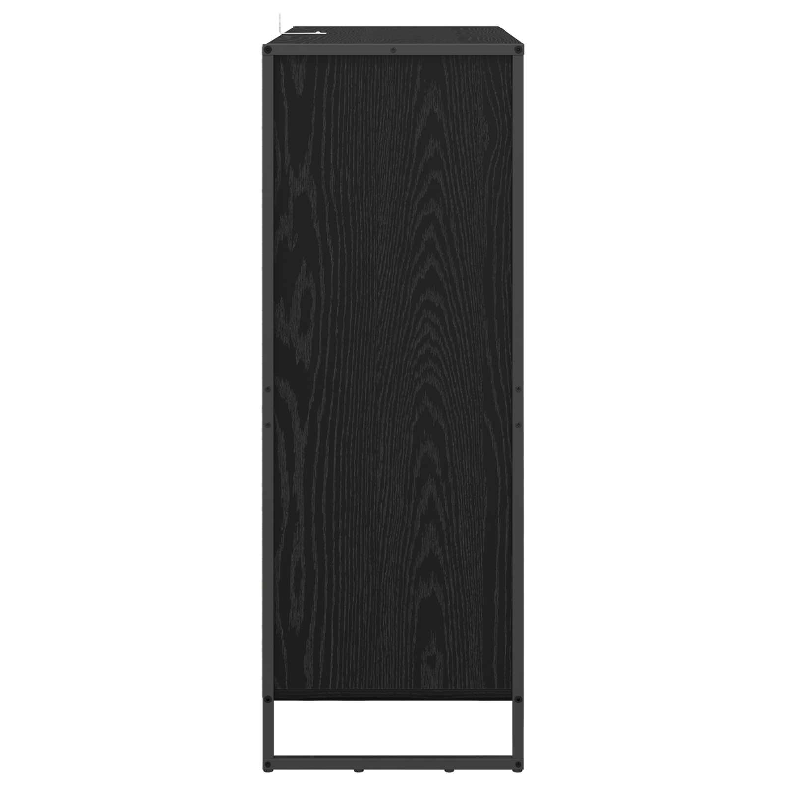 Cabinet à chaussures avec stockage Chêne noir 79 x 36 x 100 cm - XIOS