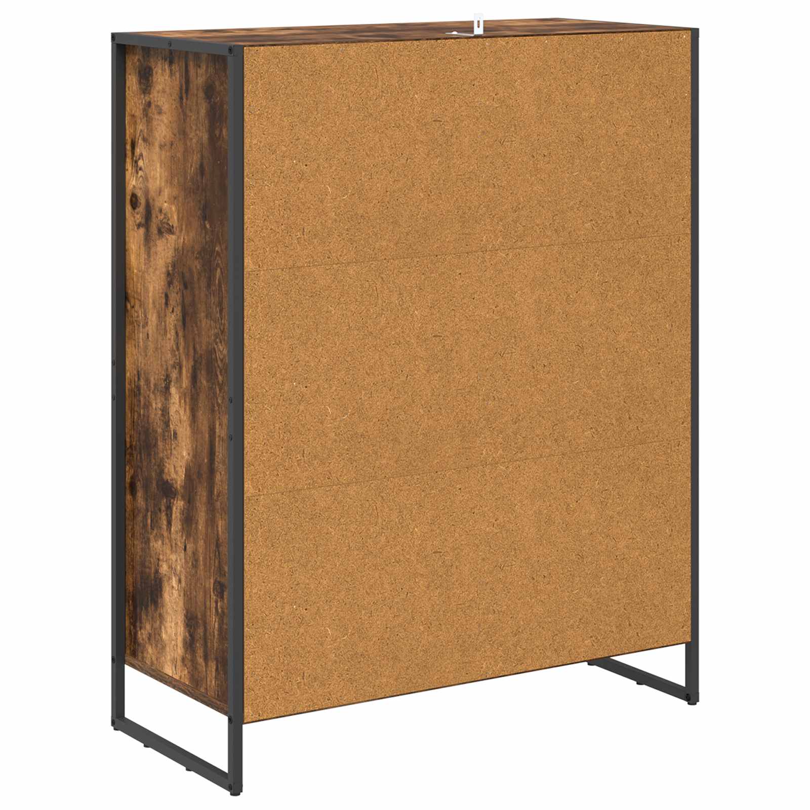 Cabinet à chaussures avec stockage Chêne Fumé 79 x 36 x 100 cm - XIOS
