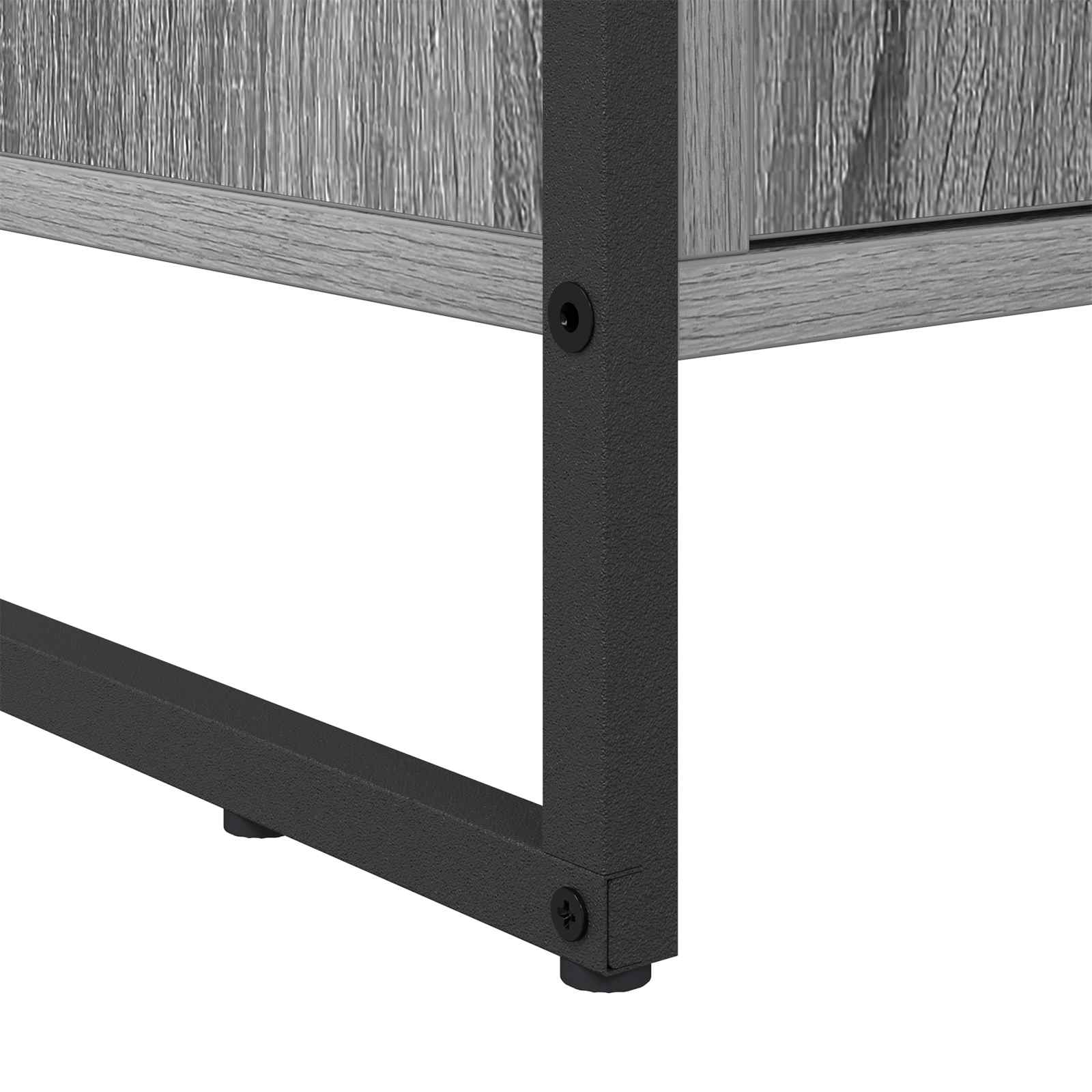 Cabinet à chaussures avec stockage Gris Sonoma 79 x 36 x 100 cm - XIOS