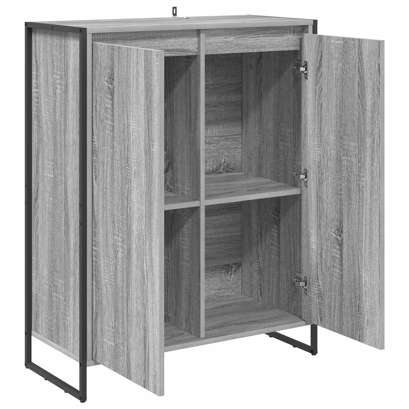 Cabinet à chaussures avec stockage Gris Sonoma 79 x 36 x 100 cm - XIOS
