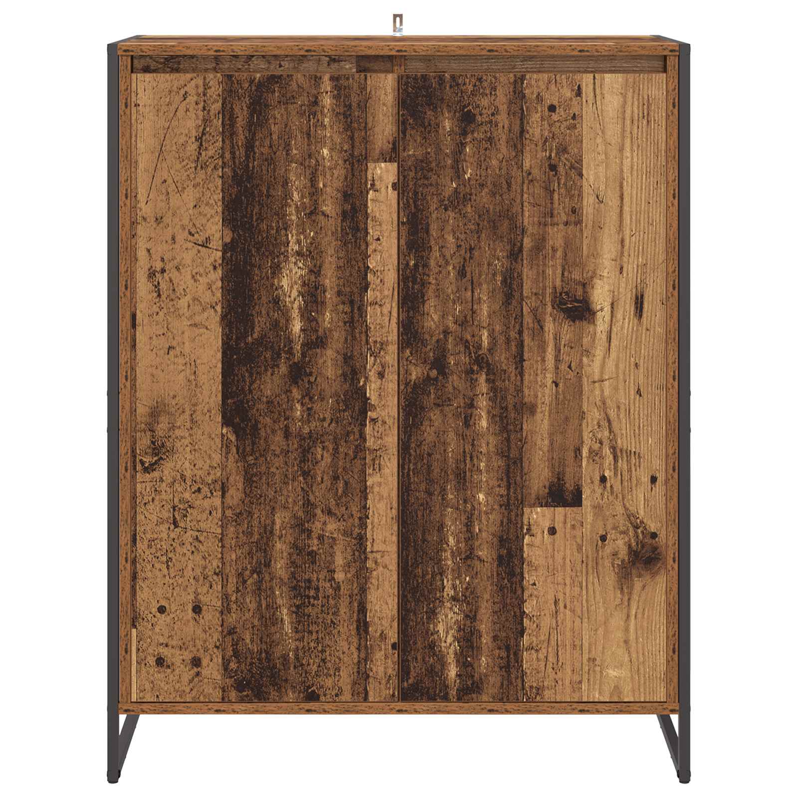 Cabinet à chaussures avec stockage Bois Ancien 79 x 36 x 100 cm - XIOS