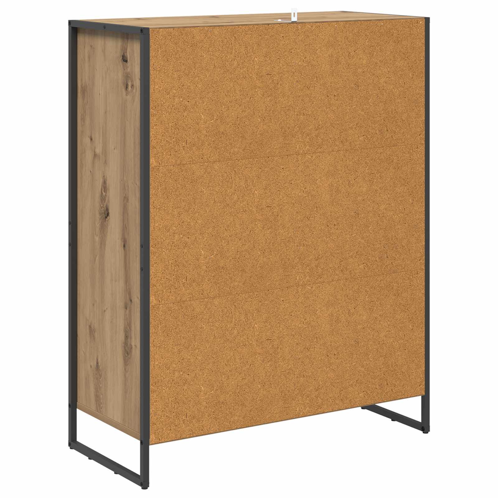 Cabinet à chaussures avec porte Chêne artisan 79 x 36 x 100 cm - XIOS