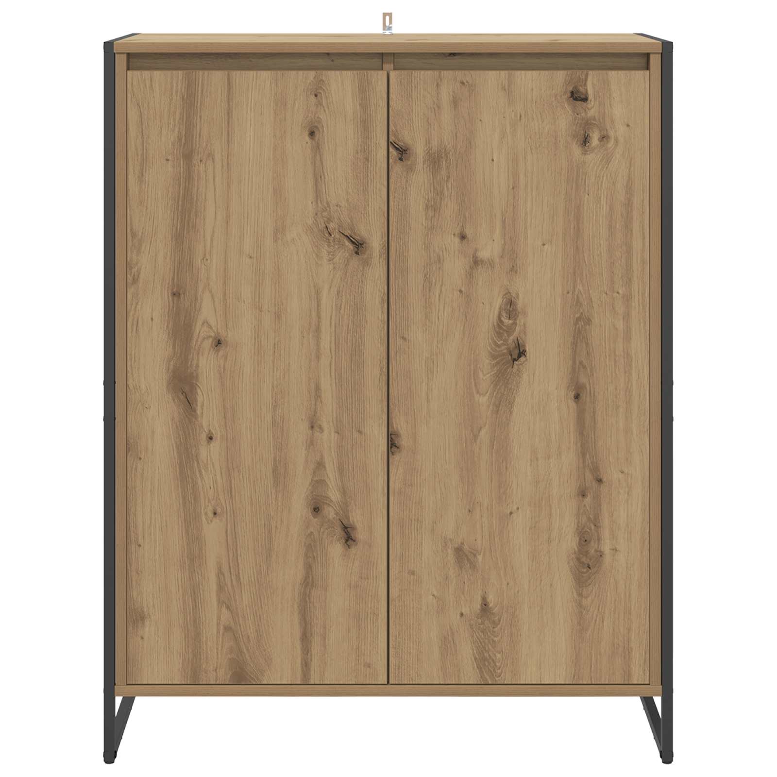 Cabinet à chaussures avec porte Chêne artisan 79 x 36 x 100 cm - XIOS