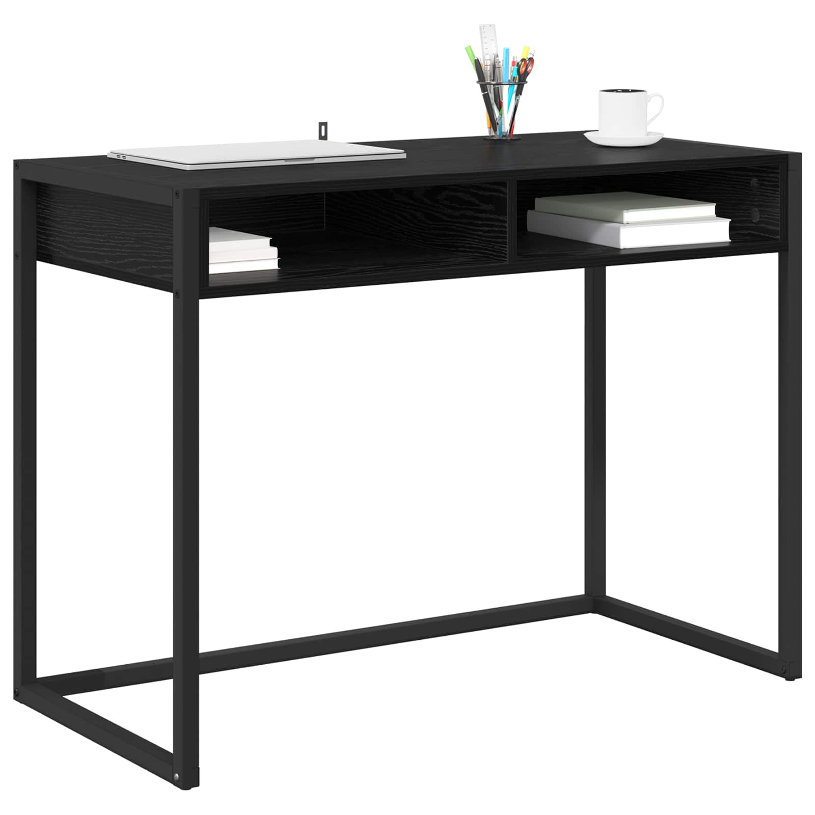 Bureau Chêne noir 100 x 50 x 75 cm Bois d'ingénierie - XIOS
