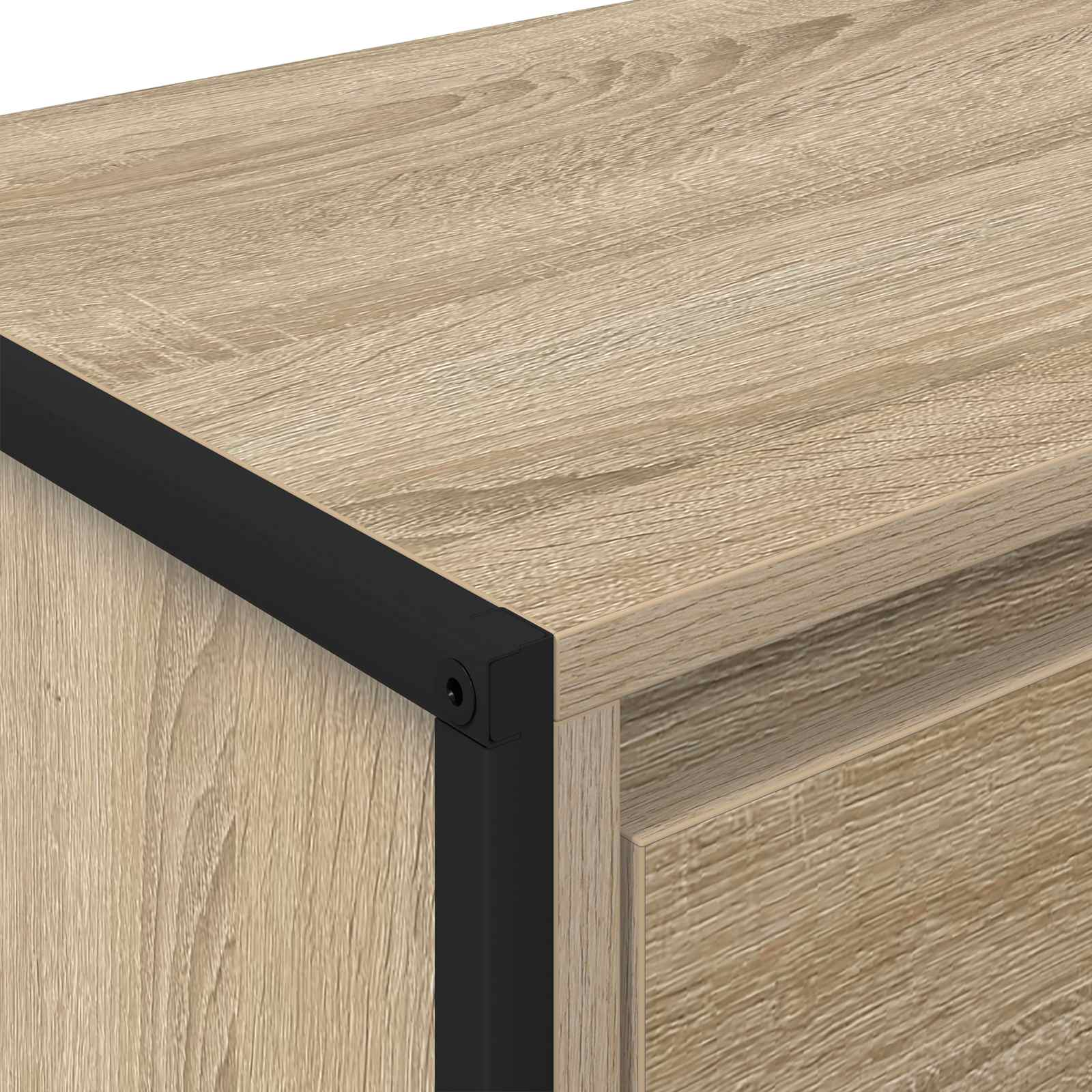Meuble TV Sonoma 100 x 36 x 49,5 cm Bois d'ingénierie - XIOS