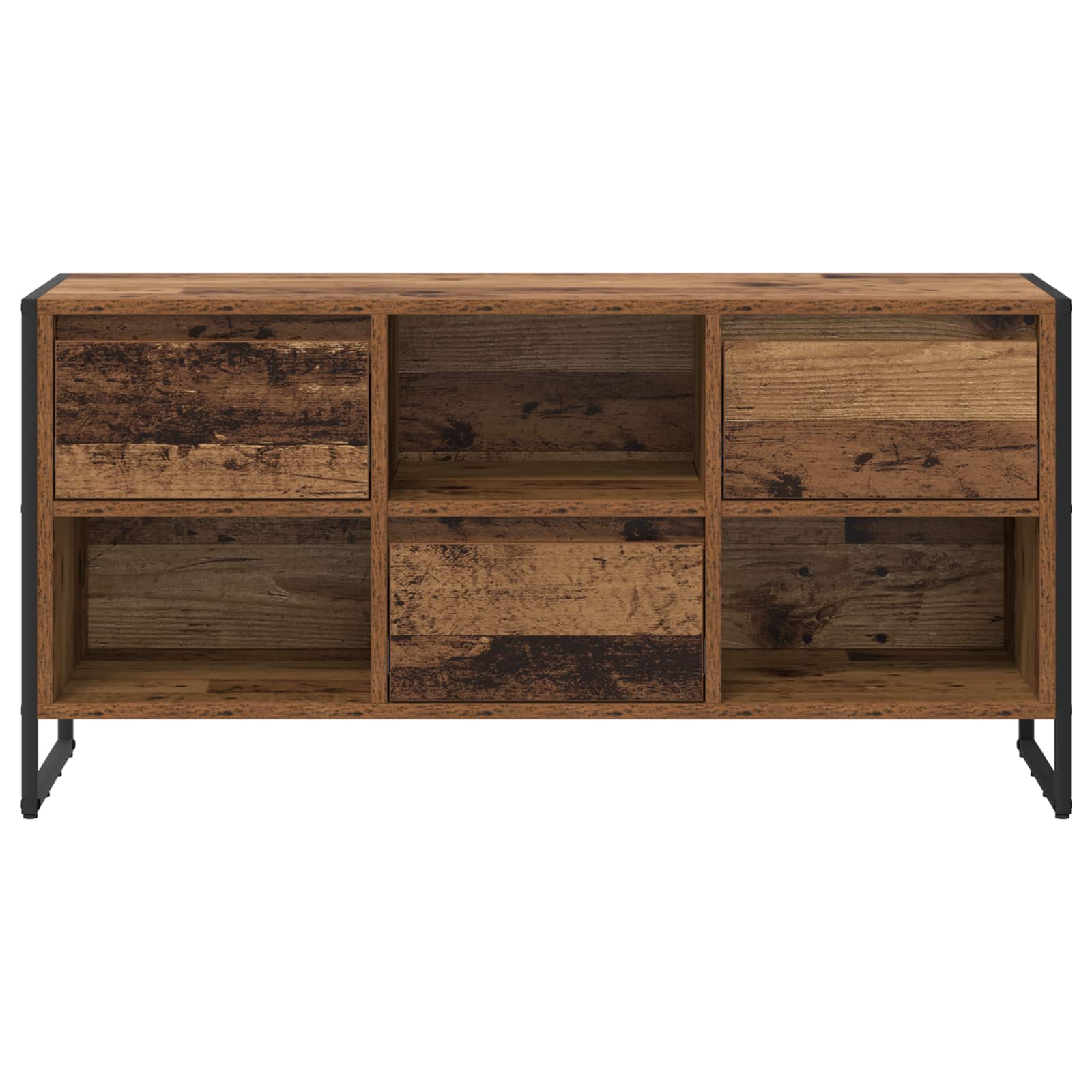 Meuble TV Bois Ancien 100 x 36 x 49,5 cm Bois d'ingénierie - XIOS