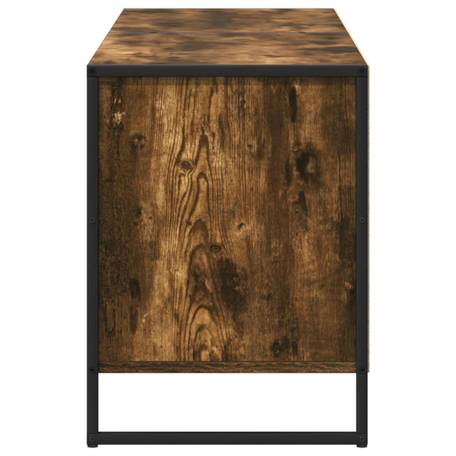 Meuble TV Chêne Fumé 140 x 36 x 49.5 cm Bois d'ingénierie - XIOS