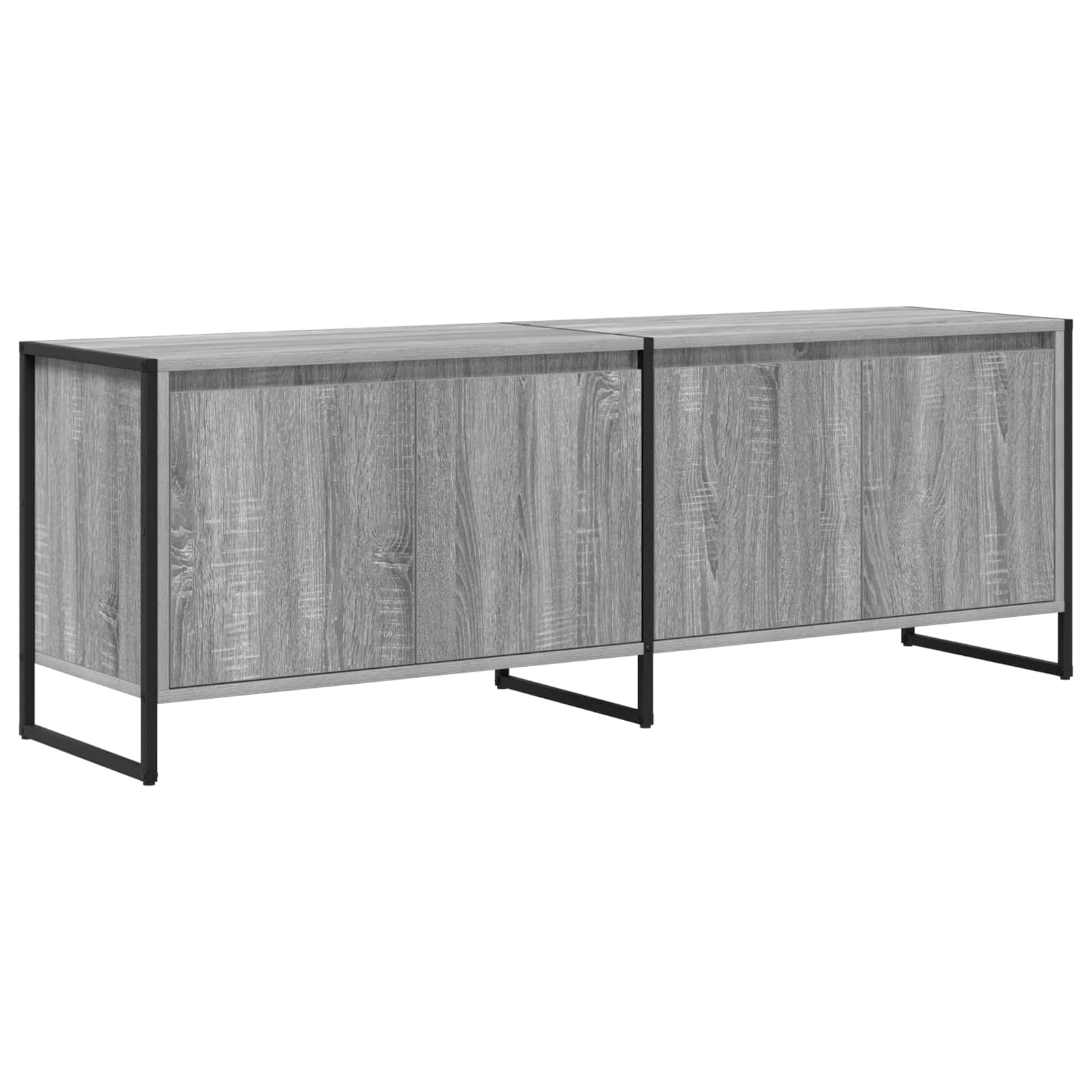 Meuble TV Gris Sonoma 140 x 36 x 49.5 cm Bois d'ingénierie - XIOS