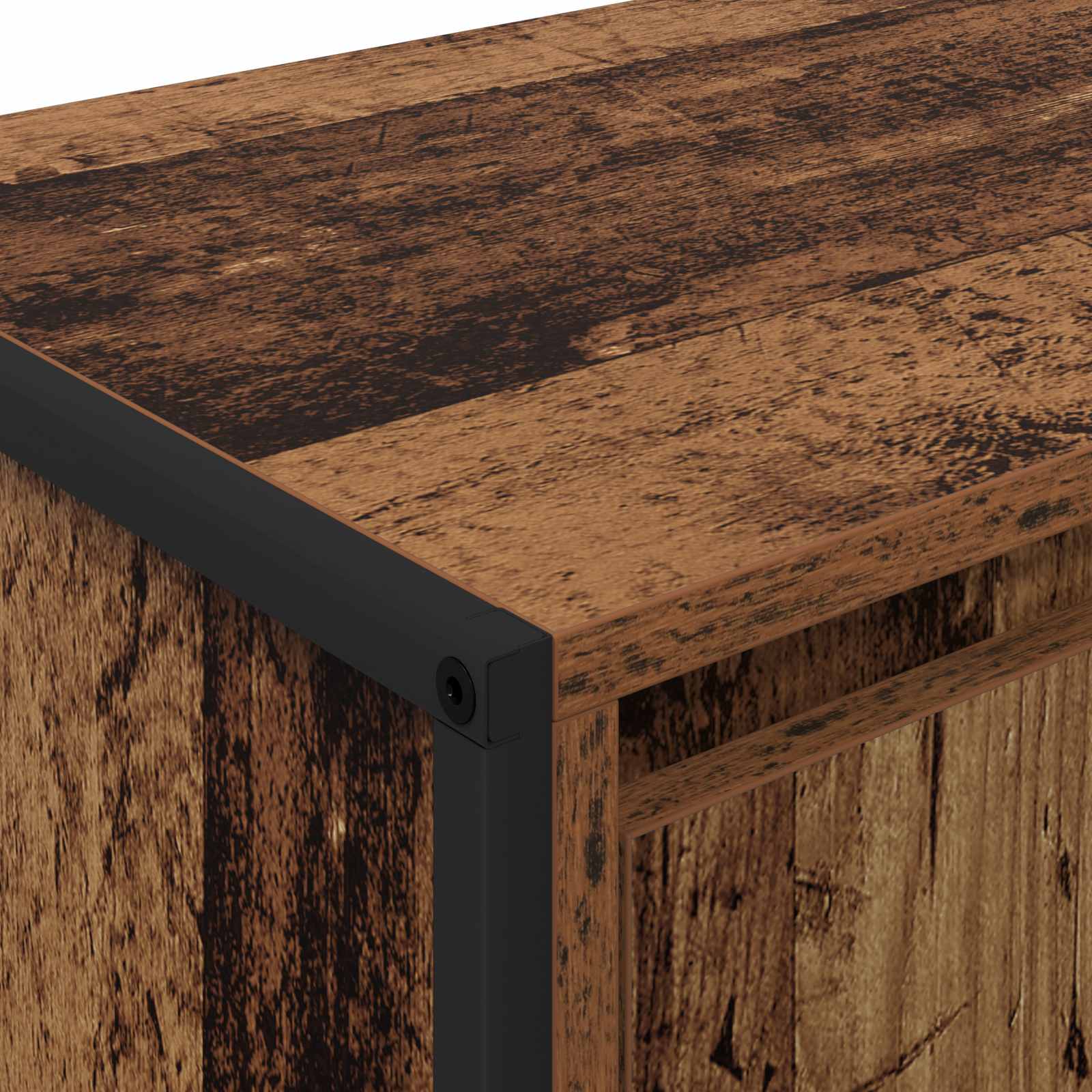 Meuble TV Bois Ancien 140 x 36 x 49.5 cm Bois d'ingénierie - XIOS