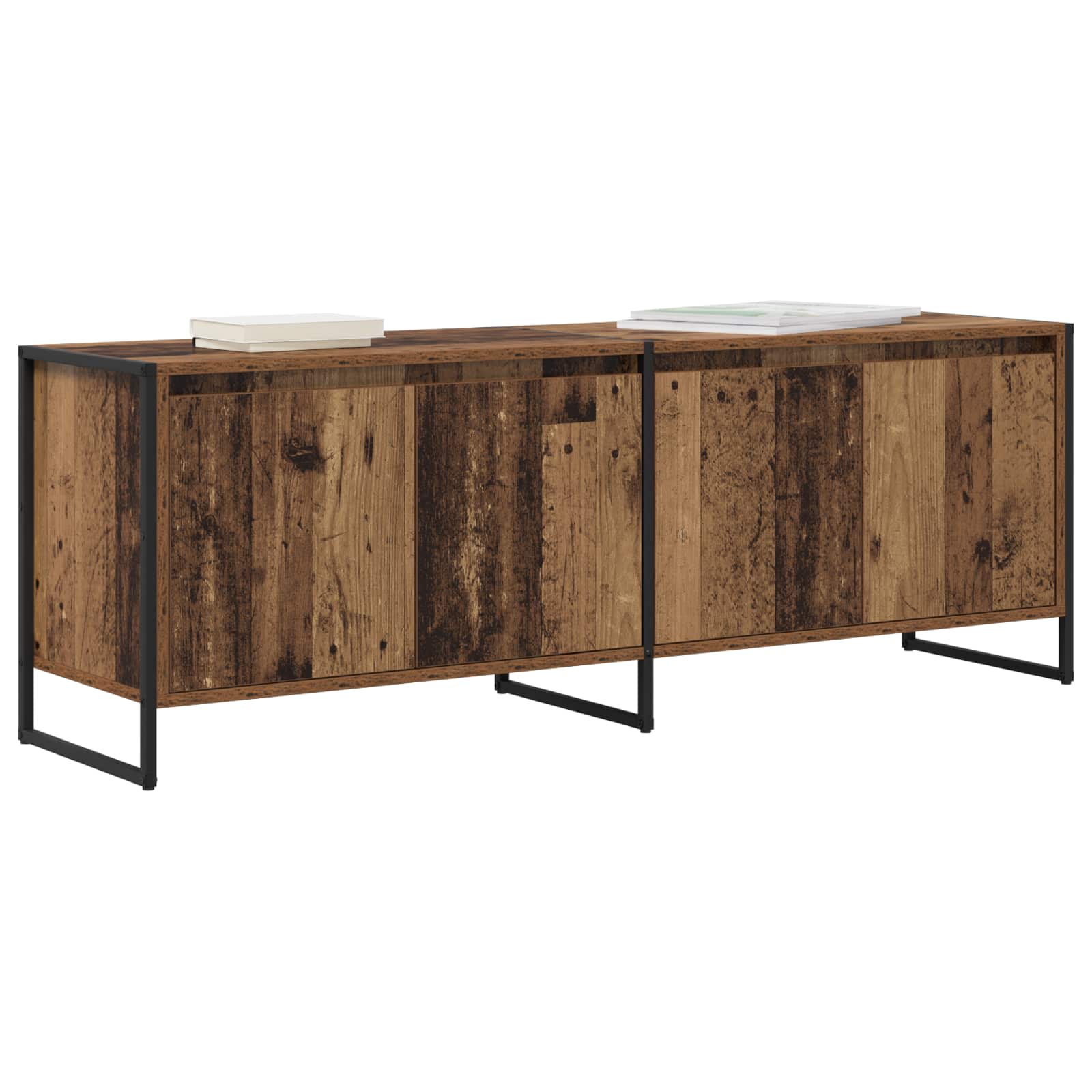 Meuble TV Bois Ancien 140 x 36 x 49.5 cm Bois d'ingénierie - XIOS