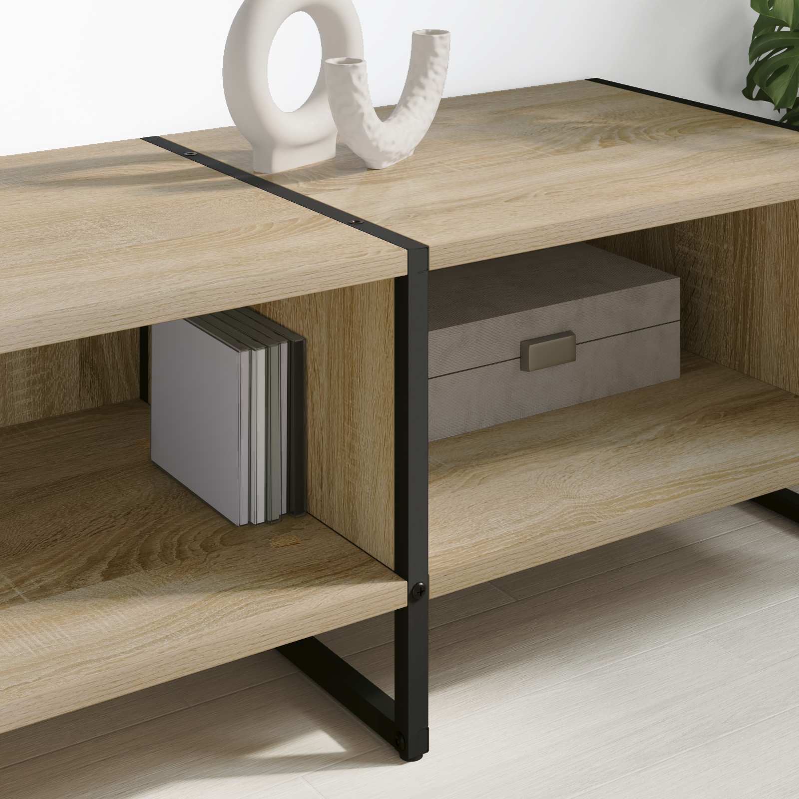 Meuble TV Sonoma 170,5 x 36 x 30,5 cm Bois d'ingénierie - XIOS