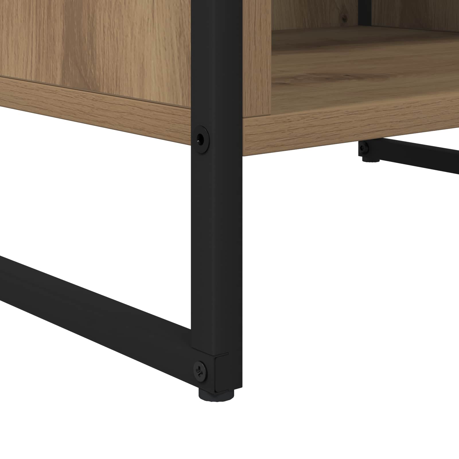 Meuble TV Chêne artisan 170,5 x 36 x 30,5 cm Bois d'ingénierie - XIOS