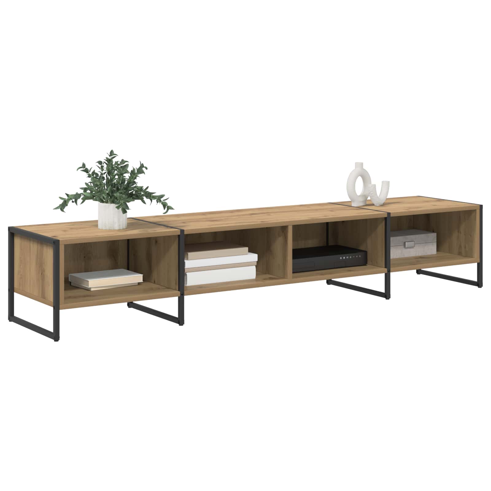 Meuble TV Chêne artisan 170,5 x 36 x 30,5 cm Bois d'ingénierie - XIOS