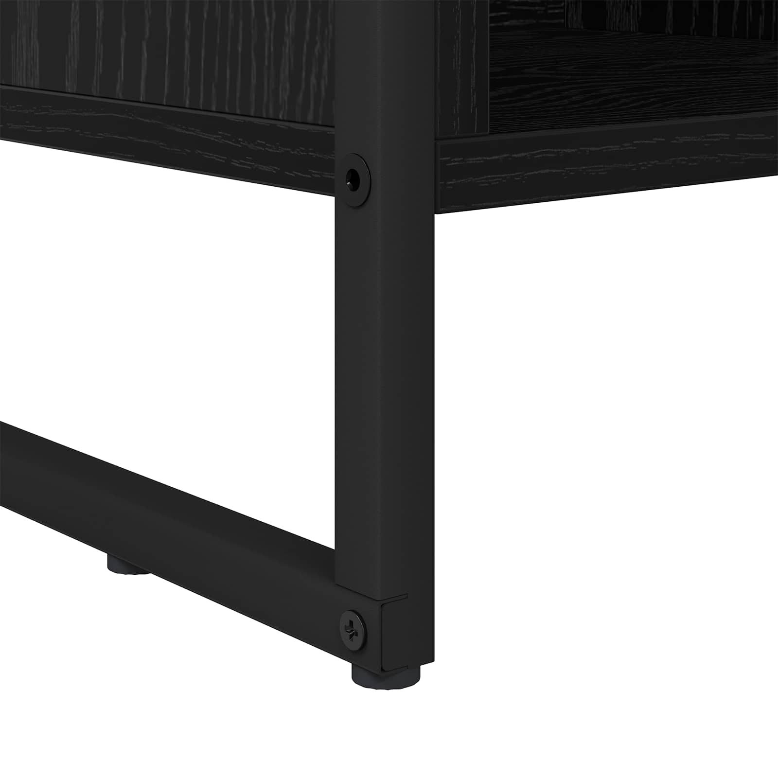 Bibliothèque Chêne noir 99,5 x 30 x 108,5 cm Bois d'ingénierie - XIOS