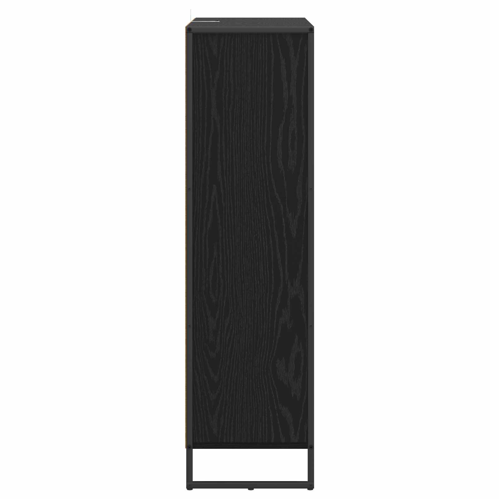Bibliothèque Chêne noir 99,5 x 30 x 108,5 cm Bois d'ingénierie - XIOS