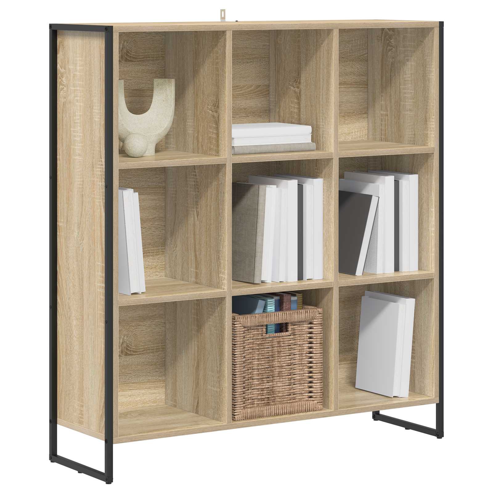 Bibliothèque Sonoma 99,5 x 30 x 108,5 cm Bois d'ingénierie - XIOS