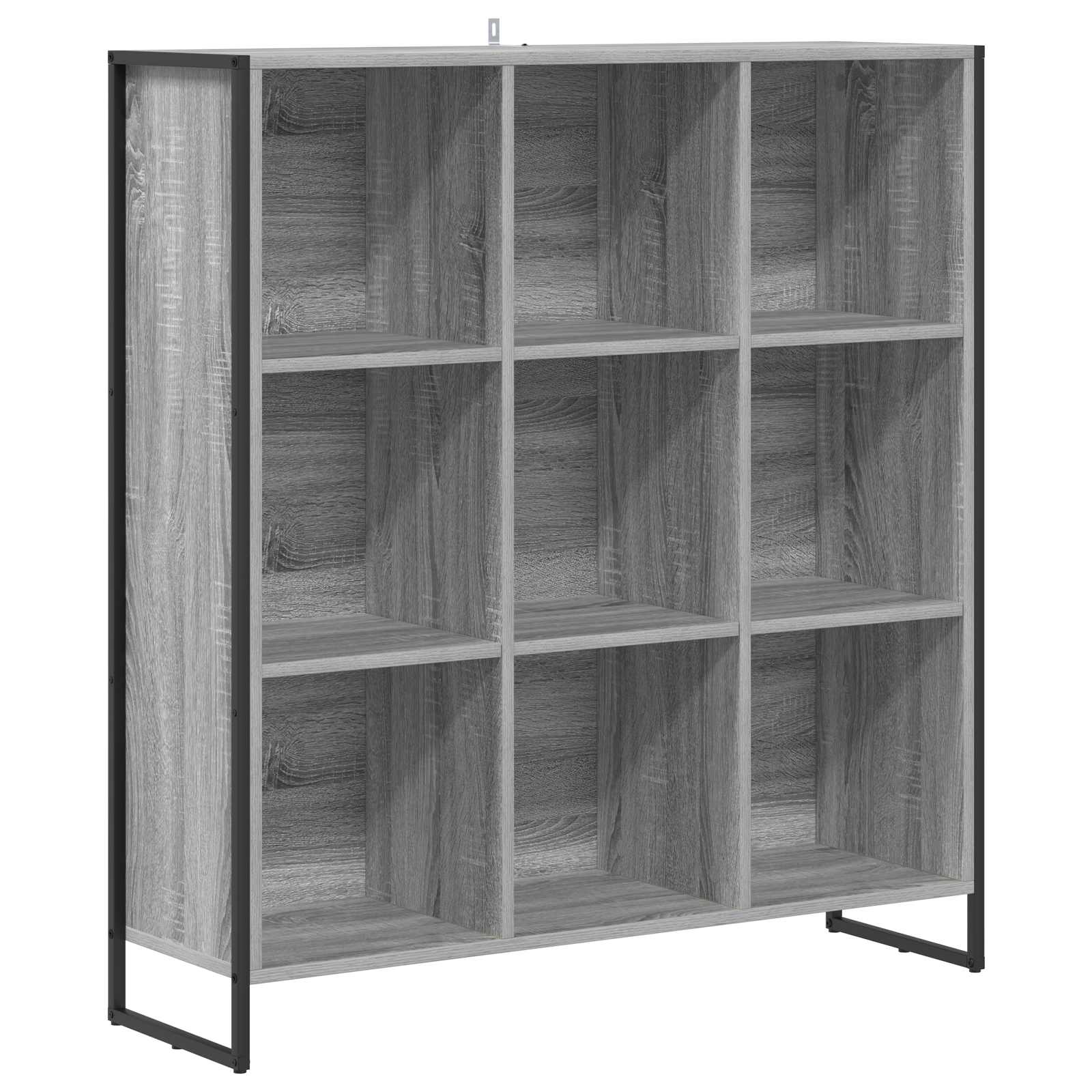 Bibliothèque Gris Sonoma 99,5 x 30 x 108,5 cm Bois d'ingénierie - XIOS