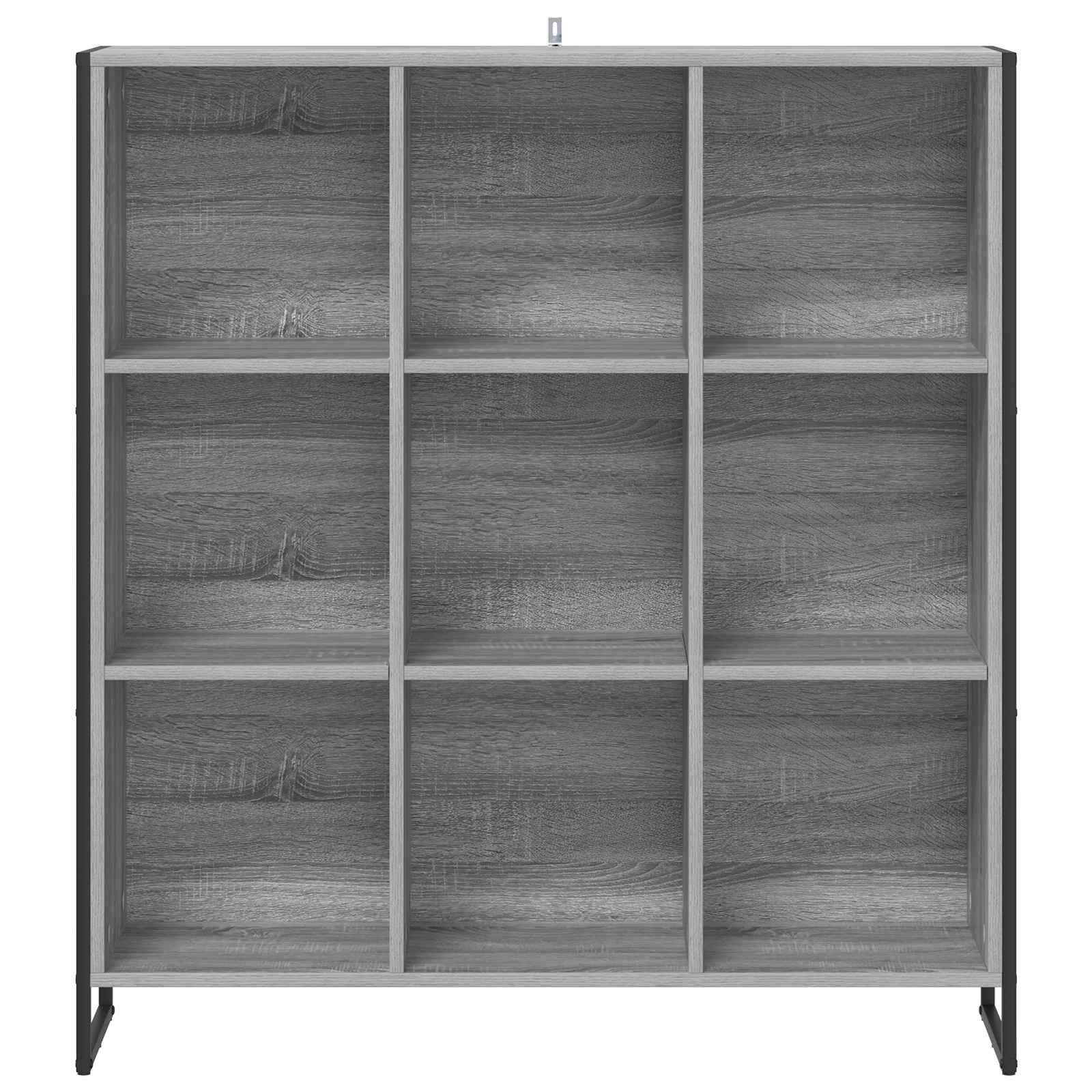 Bibliothèque Gris Sonoma 99,5 x 30 x 108,5 cm Bois d'ingénierie - XIOS
