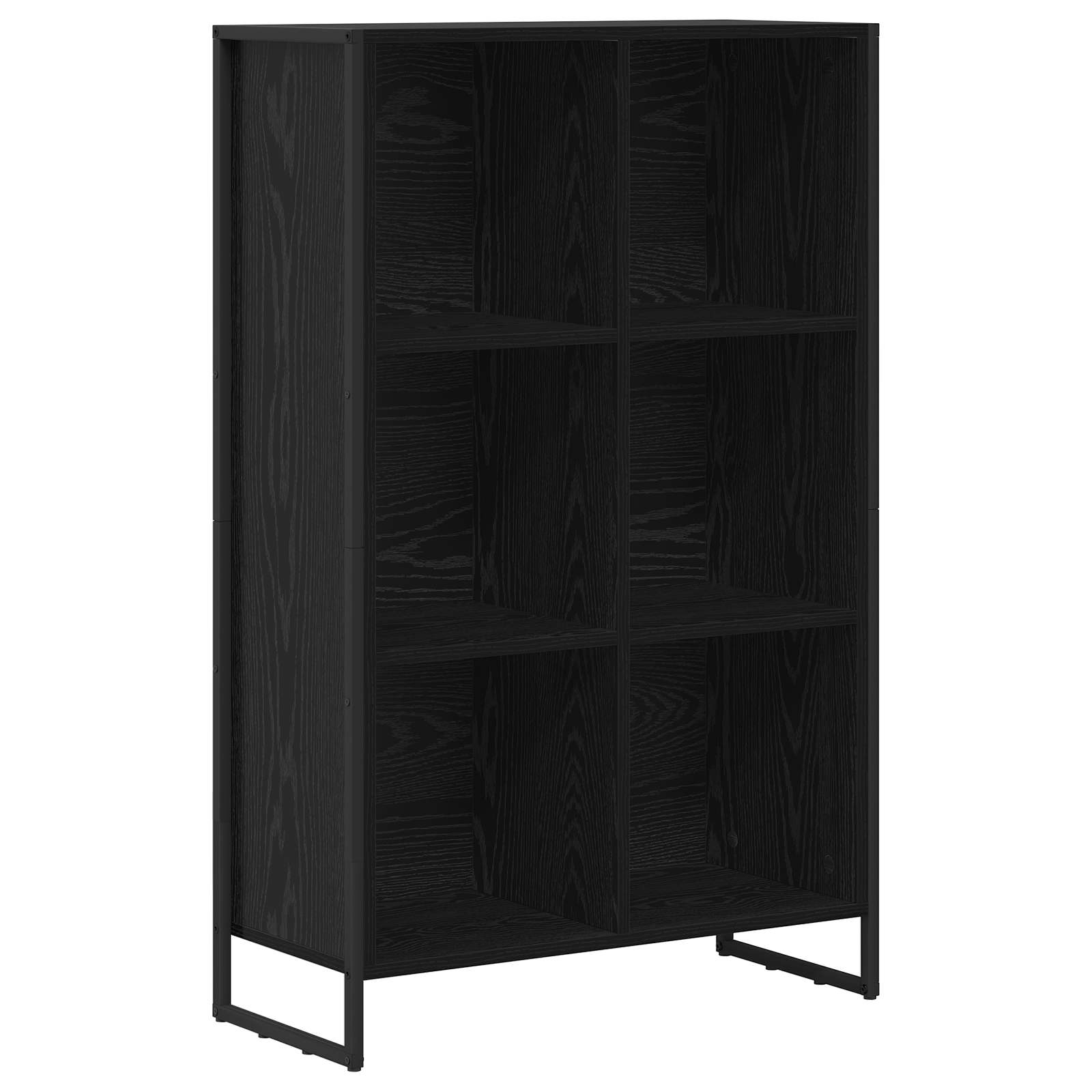 Bibliothèque Chêne noir 99,5 x 30 x 108,5 cm Bois d'ingénierie - XIOS
