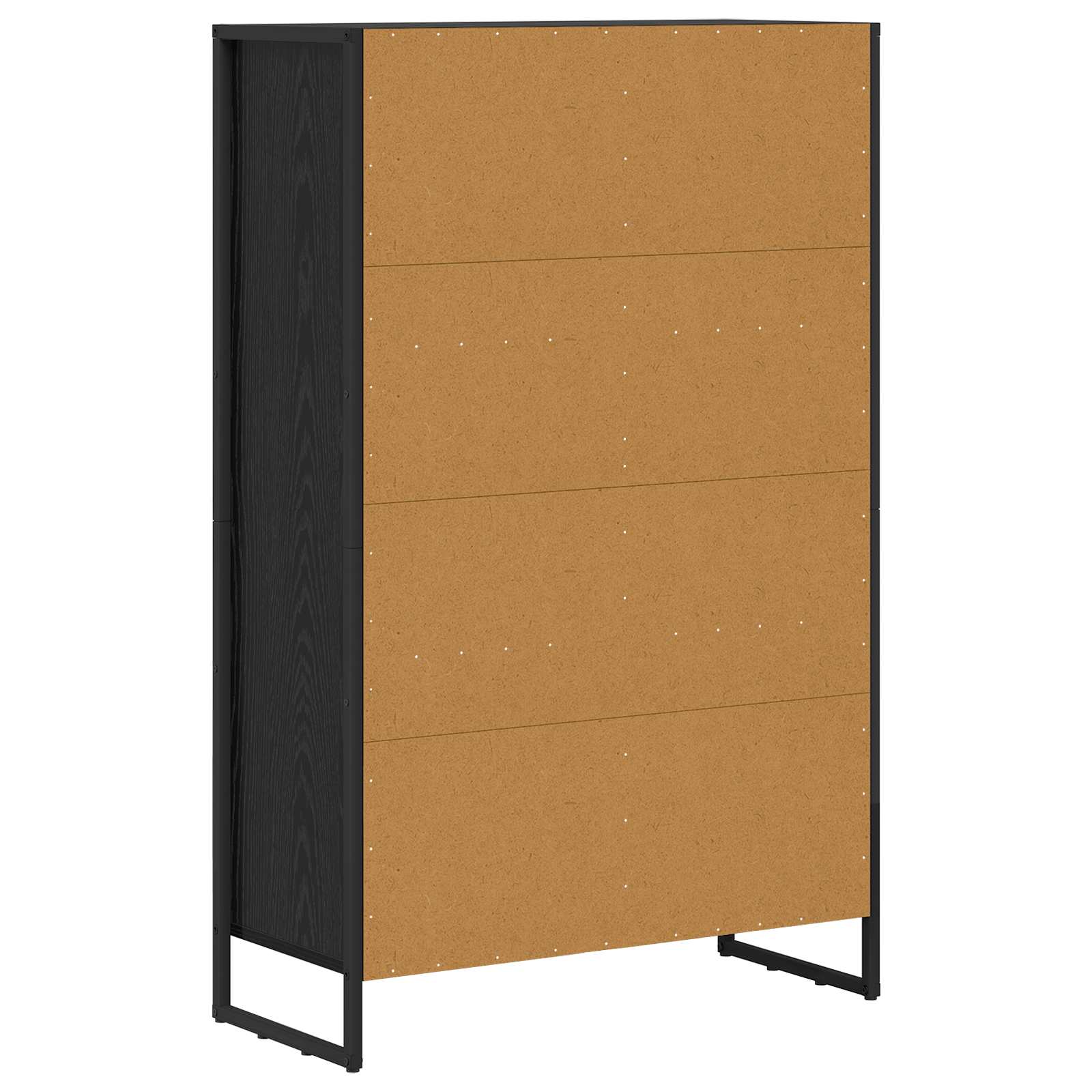 Bibliothèque Chêne noir 99,5 x 30 x 108,5 cm Bois d'ingénierie - XIOS